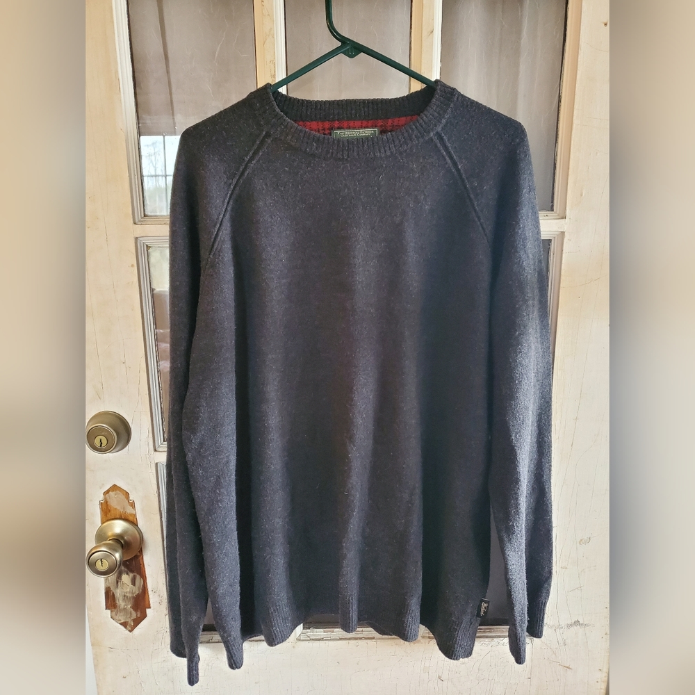 Woolrich Men's Wool Mid-Layer Pullover Sweater